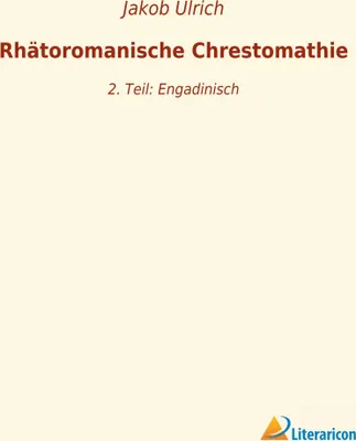 Produktbild von Rhätoromanische Chrestomathie