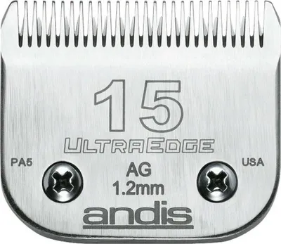 Immagine prodotto di Lama Andis S-15 in acciaio cromato (1,2 mm)