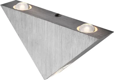 Produktbild von Globo Lighting Wandleuchte Aluminium Gebürstet, 3x LED
