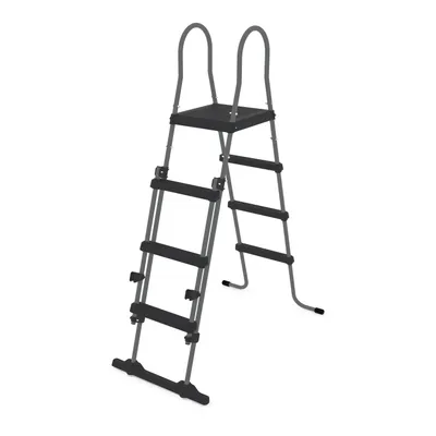 Zdjęcie produktu dla Drabinka basenowa VirtuFit 122 cm, aluminiowa, uniwersalna