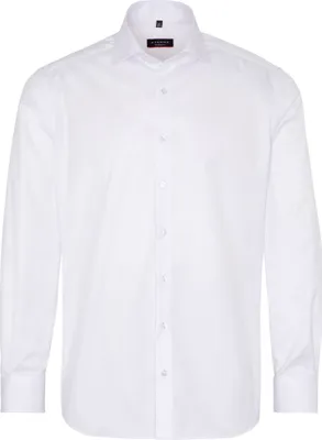 Produktbild von Eterna - Modern Fit - Bügelfreies Herren Langarm Hemd Ärmellänge (68cm), Cover shirt (8817 X18K), Größe:42, Farbe:Weiß (00)