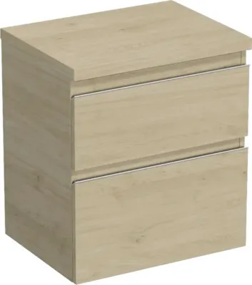 Obrázok produktu pre Skrinka pod umývadlo Jungborn TRENTA dub kendal prírodný 56,7 x 64,6 x 44,5 cm