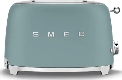 Produktbild von SMEG TSF01EGMEU Toaster 2 Scheiben Smaragdgrün matt