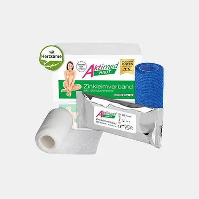 Image de Pansement au zinc Aktimed - Pansement compressif apaisant et rafraîchissant