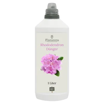 Produktbild von Floravera Premium Rhododendron Flüssigdünger 1 Liter Rhododendrondünger Dünger