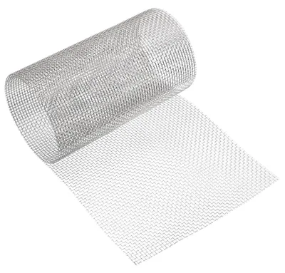 Drahtgitter 6 Mesh, 1000x250 mm, 316 Edelstahl, 0,6 mm Drahtstärke