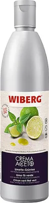 Obrázek produktu pro Wiberg Crema di Aceto Lime Zelený čaj Bílý vinný ocet ovocný 500ml