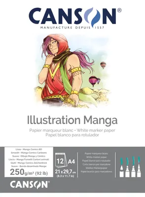 Immagine prodotto di CANSON Manga Block, DIN A4, 250 g/qm