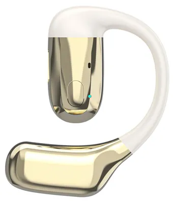 Produktbild von Dudao U4Pro Bluetooth Headset OWS Bluetooth 5.3 IPX5 50 mAh Beige und Gold