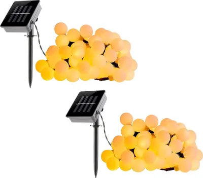 Produktbild von Set Mit 2 Solar Lichterketten BILLY 120led