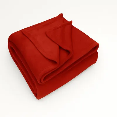 Produktbild von Betz Kuscheldecke Flauschig Sofa Fleecedecke Teddy - Wohndecke XXL Warm Sofadecke Decke Couch Größe 150x200 cm Farbe rot