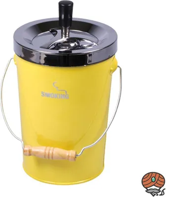 Produktbild von Hauser Schleuderaschenbecher / Drehascher, gelb