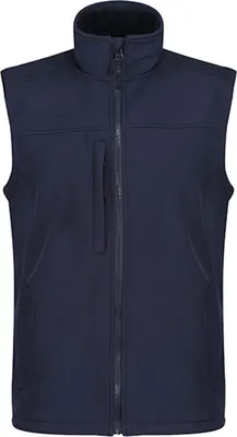 Produktbild von Regatta TRA788 | Flux Softshell Bodywarmer / Weste - Farbe: Navy/Navy - Größe: L