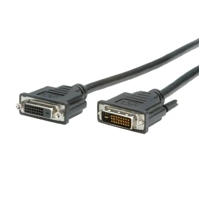 Obrázek produktu pro VALUE DVI prodlužovací kabel, DVI-D(M) - DVI-D(F), dual link, 1m (11.99.5562)