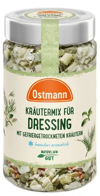 Productafbeelding van Ostmann kruidenmix voor dressings, met gevriesdroge kruiden, 18g
