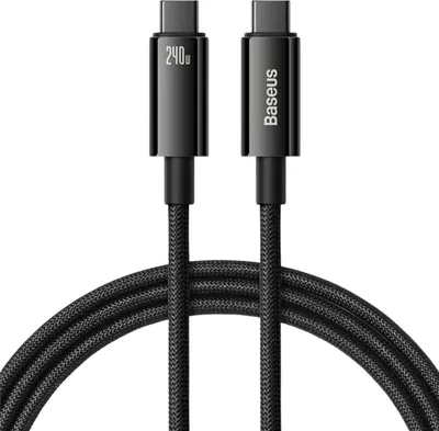 Immagine prodotto di Baseus Tungsten Gold Ladekabel Datenkabel Type-C 240W 3m