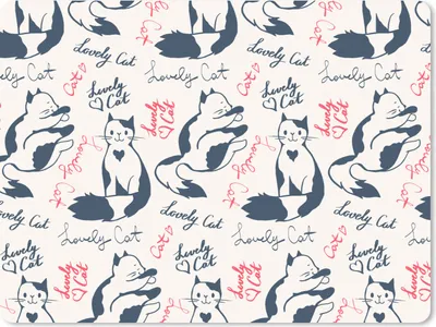 Produktbild von MuchoWow® Mauspad Mousepad Muster - Katze - Zitat - Rosa - Mädchen - Kinder - Kinder 23x19 cm - Mousepads - Maus Mat - Pad - Mausunterlage - Schreibtischunterlage - Mauspad