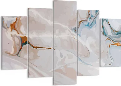 Produktbild von Bild auf Leinwand - Leinwandbild - Abstraktion modern - 150x100cm - Wand Bild - Wanddeko - Leinwanddruck - Bilder - Kunstdruck - Wanddekoration - Leinwand bilder - Wandkunst - EA150x100-4050