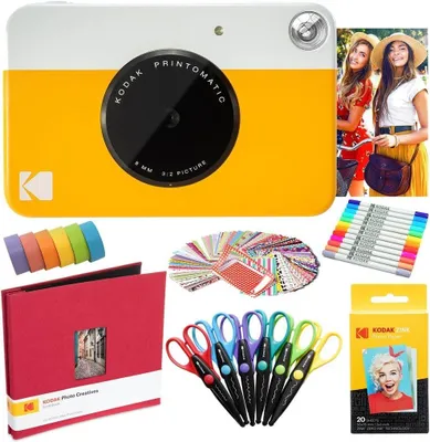 Immagine prodotto di Kodak Printomatic, fotocamera istantanea da 10 megapixel, sensore CMOS, NO