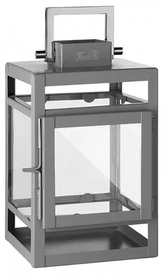 Produktbild von Fink Laterne Kenia Hellgrau (20cm)