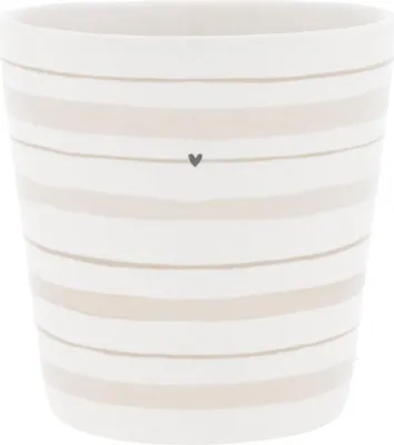 Produktbild von Becher, Tasse ohne Henkel Watercolour Stripes 300ml Bastion Collections