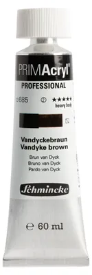 Schmincke 60ml PRIMAcryl Vandyckbraun Acryl 13 685 011