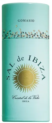 Produktbild von Sal de Ibiza Granito Gomasio, Meersalz mit geröstetem Sesam, Streuer 75 gr.