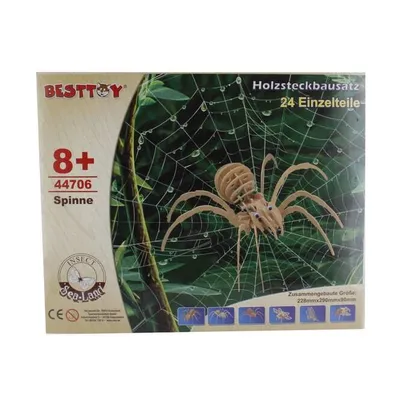 Produktbild von Besttoy - Holz-Modellbau - Spinne