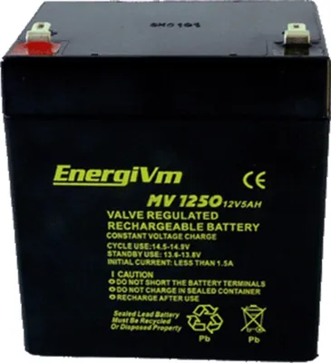 Produktbild von Bleiakku EnergiVM 12V 5Ah MV1250