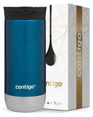 Produktbild von ContiGo! Huron 2.0 Thermosbecher 470ml Blau Isolierbecher