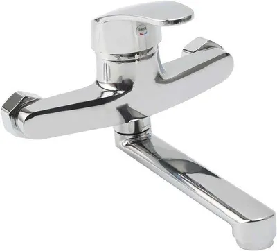 Produktbild von Famanu Küchenarmatur 360° drehbar mit 16,3 cm Auslauf - Wandmontage