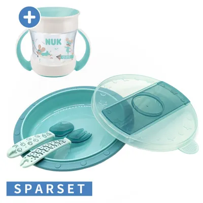 Produktbild von MiaMia 4-tlg. Set für unterwegs inkl. Babyteller