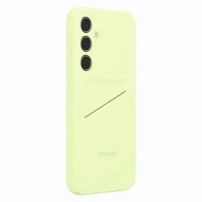 Image de Coque pour Samsung Galaxy A35 5G Card Slot Porte-carte intégré Vert Clair Samsung