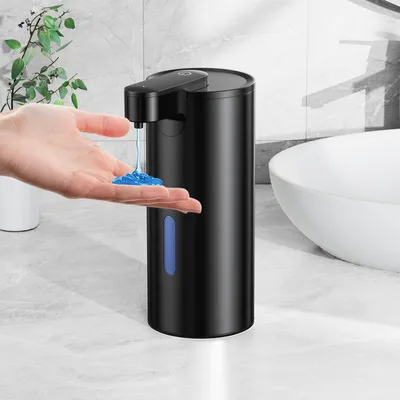 Immagine prodotto di Distributore automatico di sapone a sensore senza contatto, in acciaio inossidabile, modello "Gel"