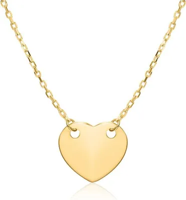Produktbild von Damenkette Herz von Unique aus 375er Gold