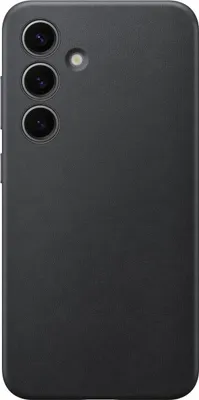 Zdjęcie produktu dla Samsung Vegan Leather Case, Pokrowiec, Samsung, Galaxy S24, 15,8 cm (6.2"), Czarny