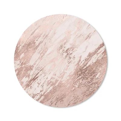 Produktbild von MuchoWow® Mauspad Mousepad Marmor - Rosa - Muster 30x30 cm - Mousepads - Maus Mat - Pad - Mausunterlage - Tischunterlage - Schreibtischmatten