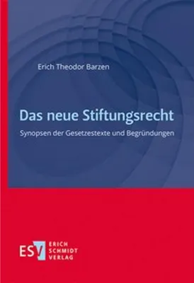 Produktbild von Das neue Stiftungsrecht