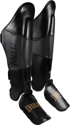 Image de Everlast Titan Pro Striking Protège-tibias Noir L Noir L