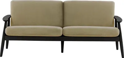 Image de Sofa trois places Demure-Velluto 3-Noir