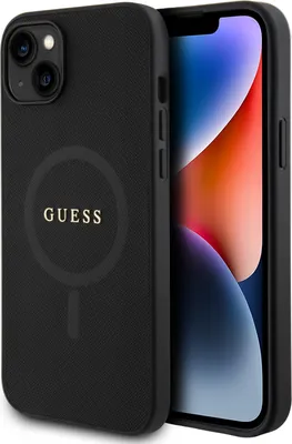 Immagine prodotto di Guess Guhmp15Mpsahmck Custodia rigida Saffiano Magsafe per Iphone 15 Plus / 14 Plus 6.7 Czarny/Nero