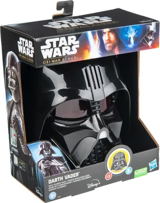 Zdjęcie produktu dla Star Wars: Obi-Wan Kenobi Elektroniczny zmieniacz głosu Maska Darth Vader