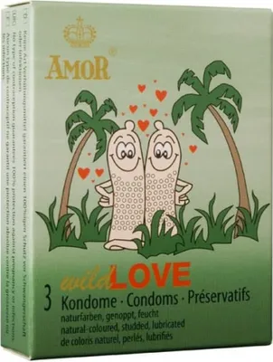 Produktbild von Amor Wild Love Kondome 3 Einheiten    One Size