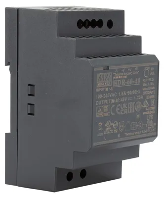 Image de Mean Well HDR-60 Rail DIN SNT 60W 48V/1,25A