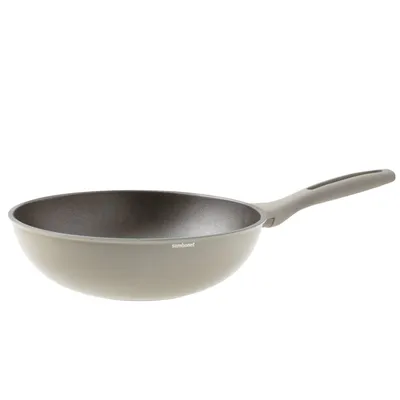 Produktbild von Sambonet Wokpfanne 28 cm Aluminium 51085-28