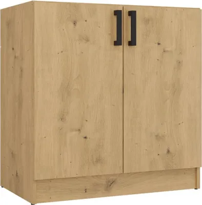 Produktbild von BDW, Unterschrank, Küchenschrank, 80×45,5×82 cm, Katia D-80, Artisan-eiche