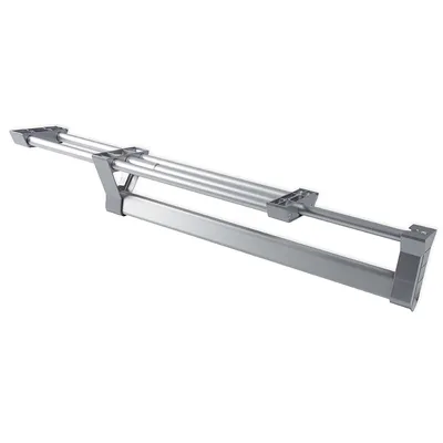 Produktbild von Emuca Ausziehbarer Kleiderstange für Schränke, Matt eloxiert, Aluminium