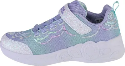 A side view of a child's sneaker.