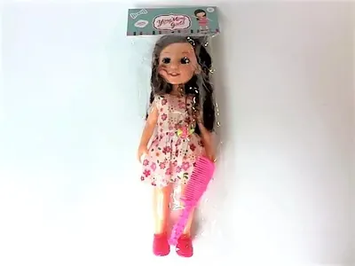 Produktbild von Lalka, 33 cm groß, mit Kamm