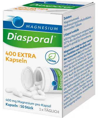 Zdjęcie produktu dla Magnesium Diasporal 400 Extra Capsules 50 kapsułek